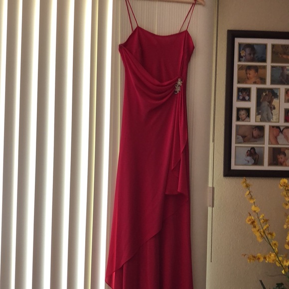 PROM GOWN /COCKTAIL DRESS +SHAWL+AUMONIERE - Picture 2 of 8